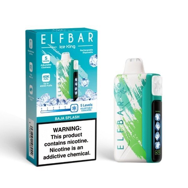 ELFBAR ICE KING 40000 PUFF BAJA SPLASH (FRUTAS TROPICALES Y CÍTRICOS) - puffrdls