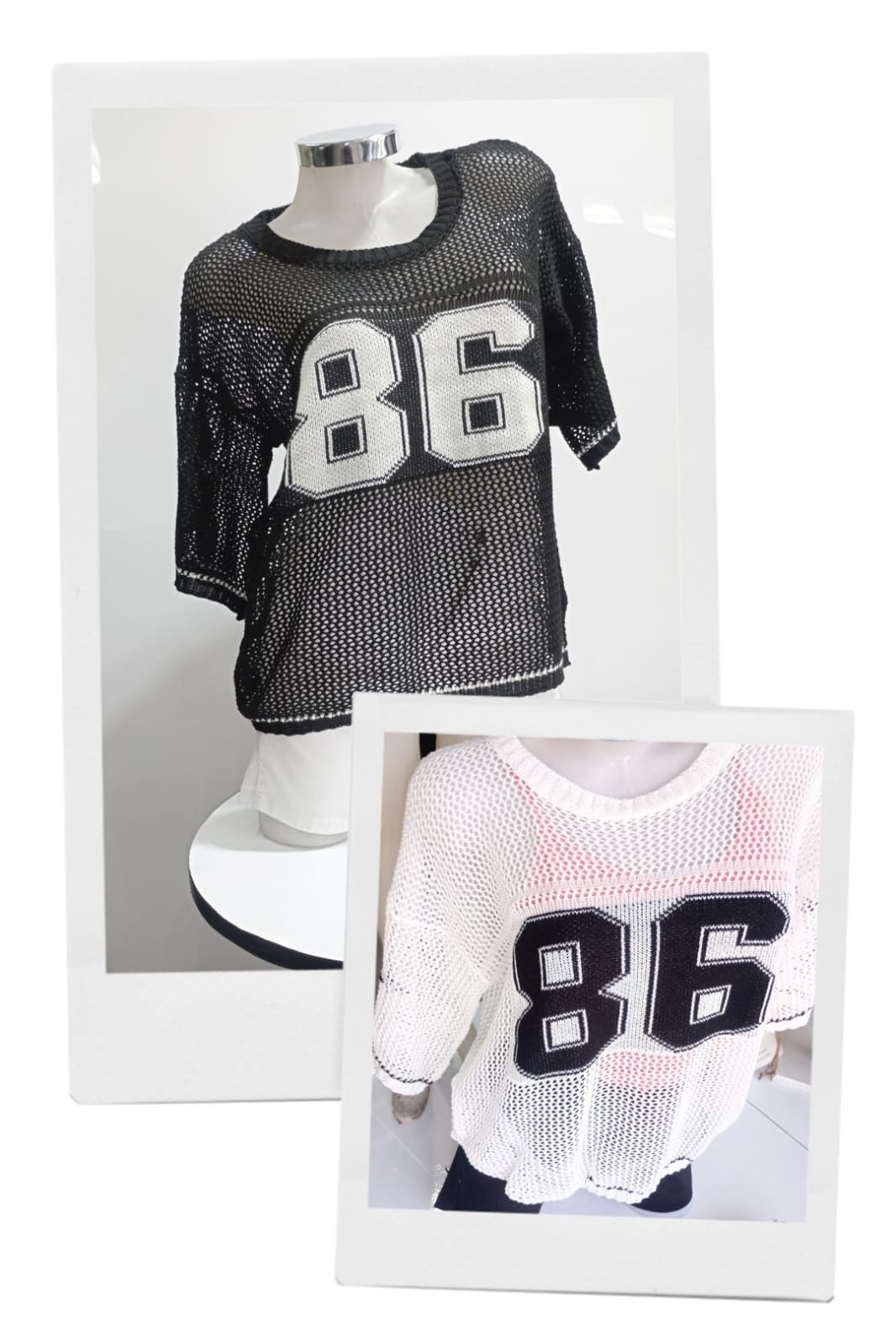 Remera tejida manga corta., Remera tejida manga corta. - devhoraindumentaria