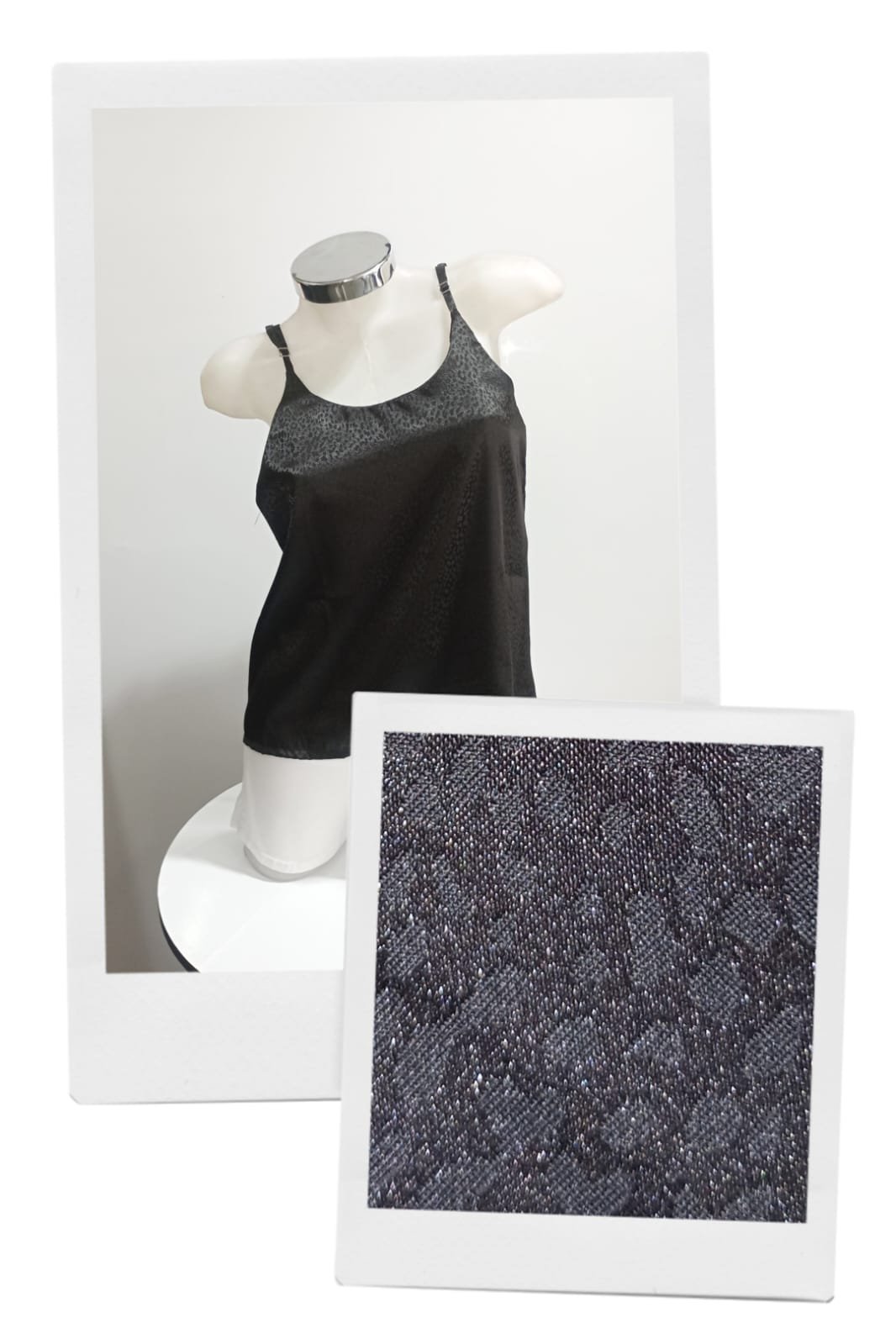 Top turquesa musculosa lencera - devhoraindumentaria