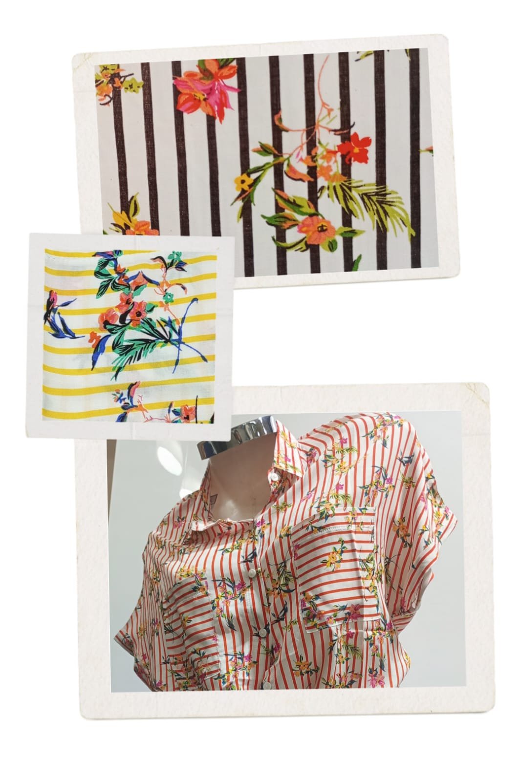 CAMISA ESTAMPADA MANGA CORTA - devhoraindumentaria