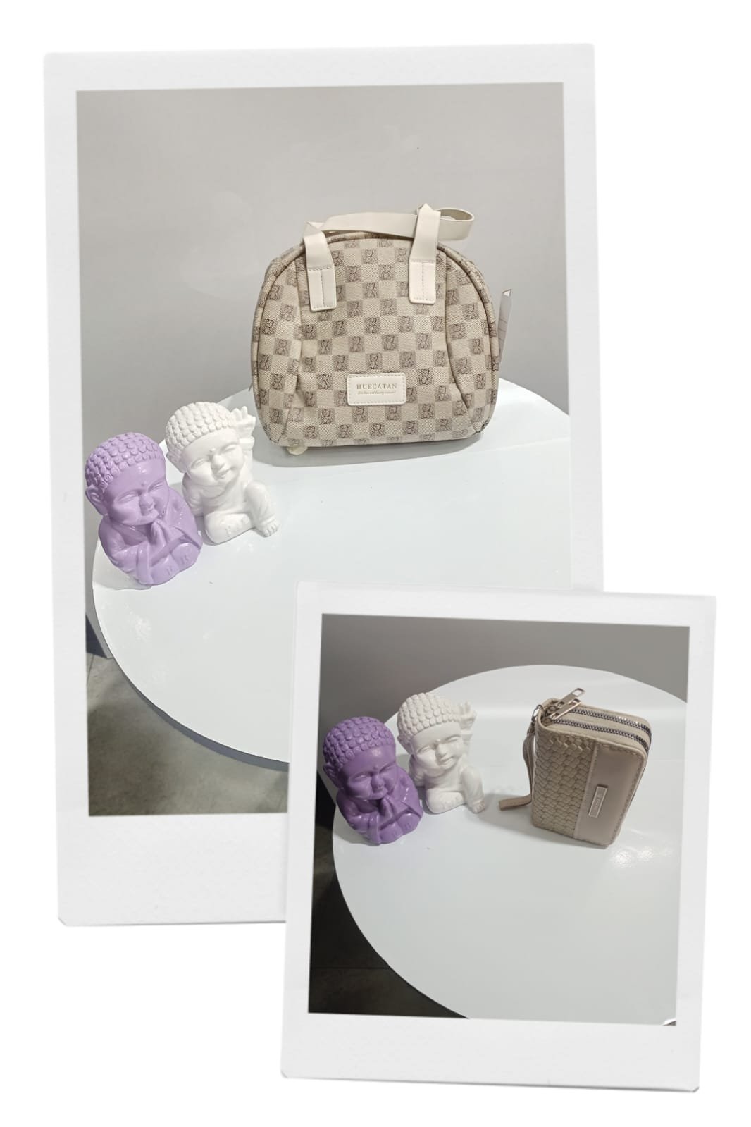 Billetera Doble cierre, Neceser Beige - devhoraindumentaria