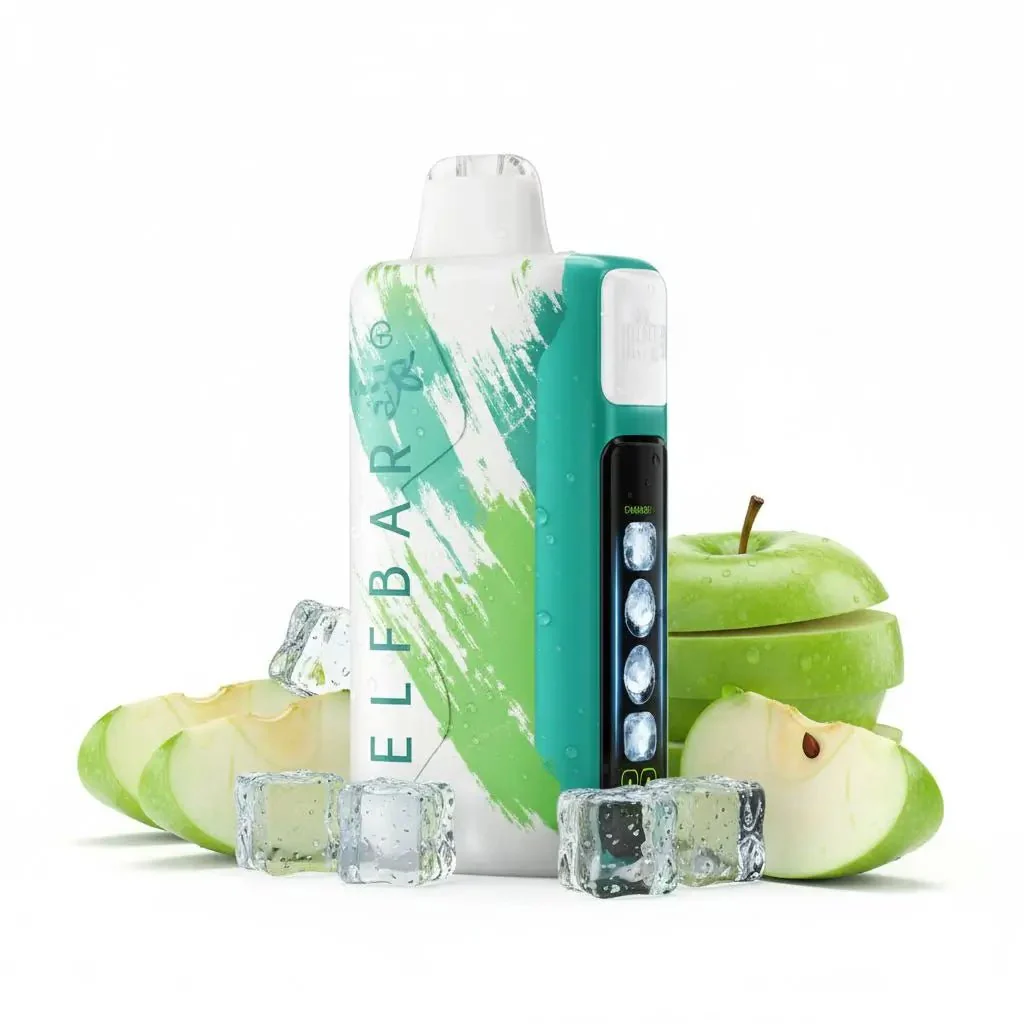 ELFBAR ICE KING 40K SOUR APPLE ICE, ELFBAR ICE KING 40K SOUR APPLE ICE - puffrdls