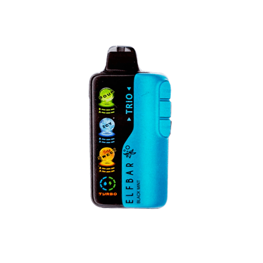 ELF BAR TRIO 40K Black Mint : menta - puffrdls