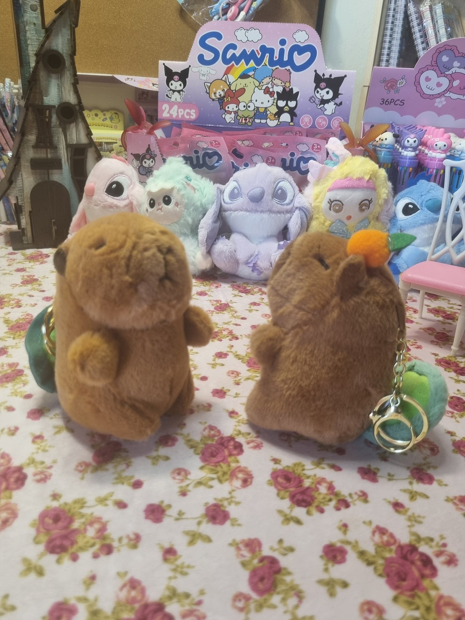 Capibara con caparazón que gira - accesoriosyarticulos