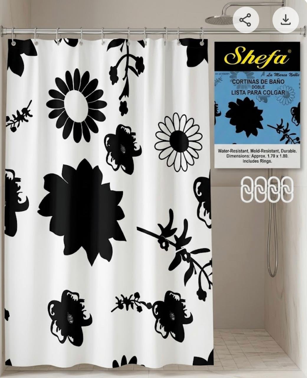 CORTINAS DE BAÑO - Bazar de todo un poco