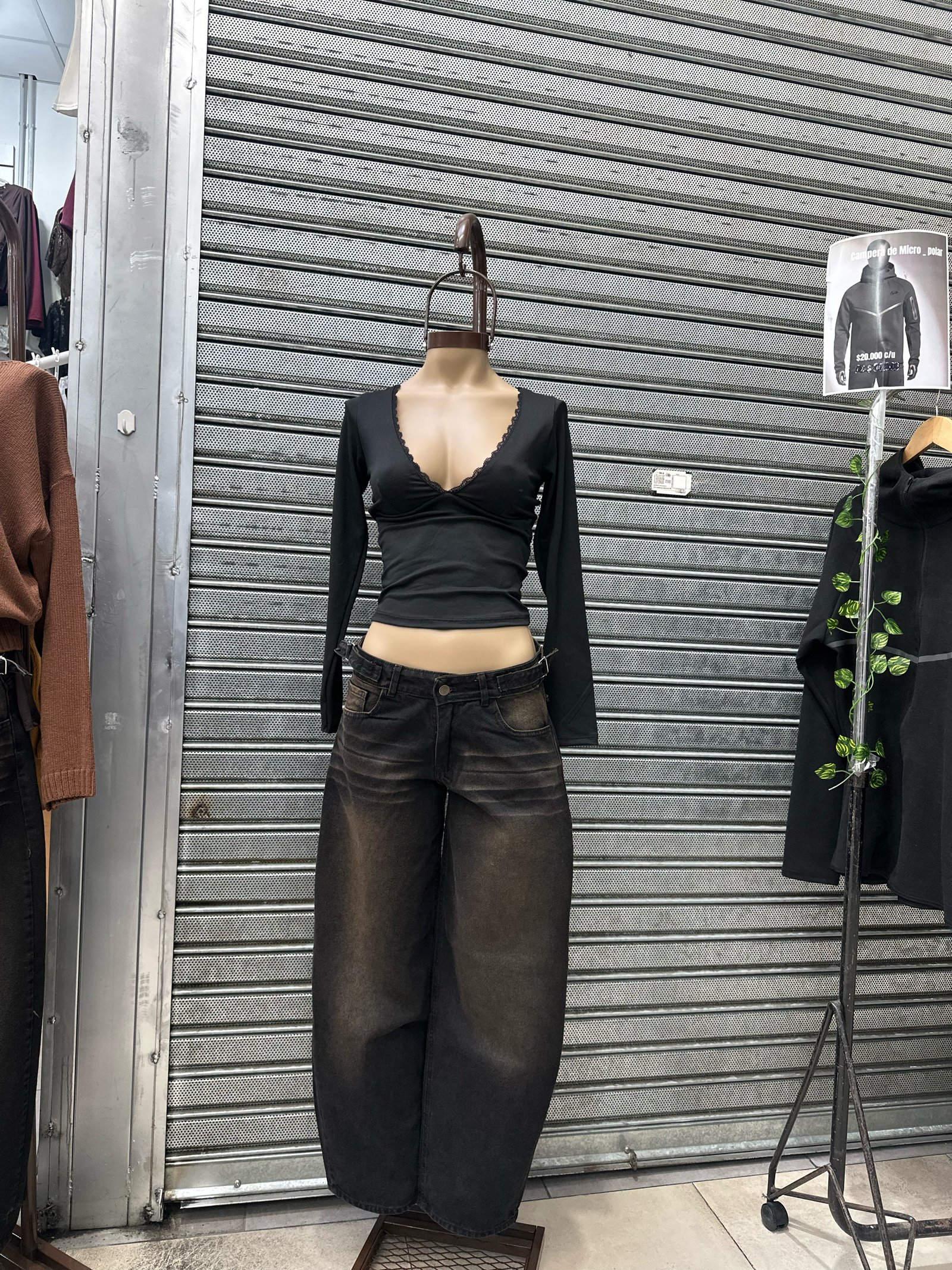 BAGGY OXIDO MARRON, BAGGY OXIDO MARRON - clothesbylolitas