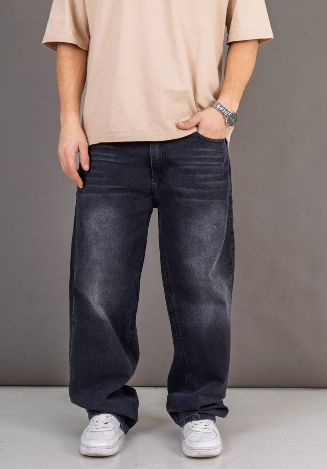 Baggy Gris Oscuro