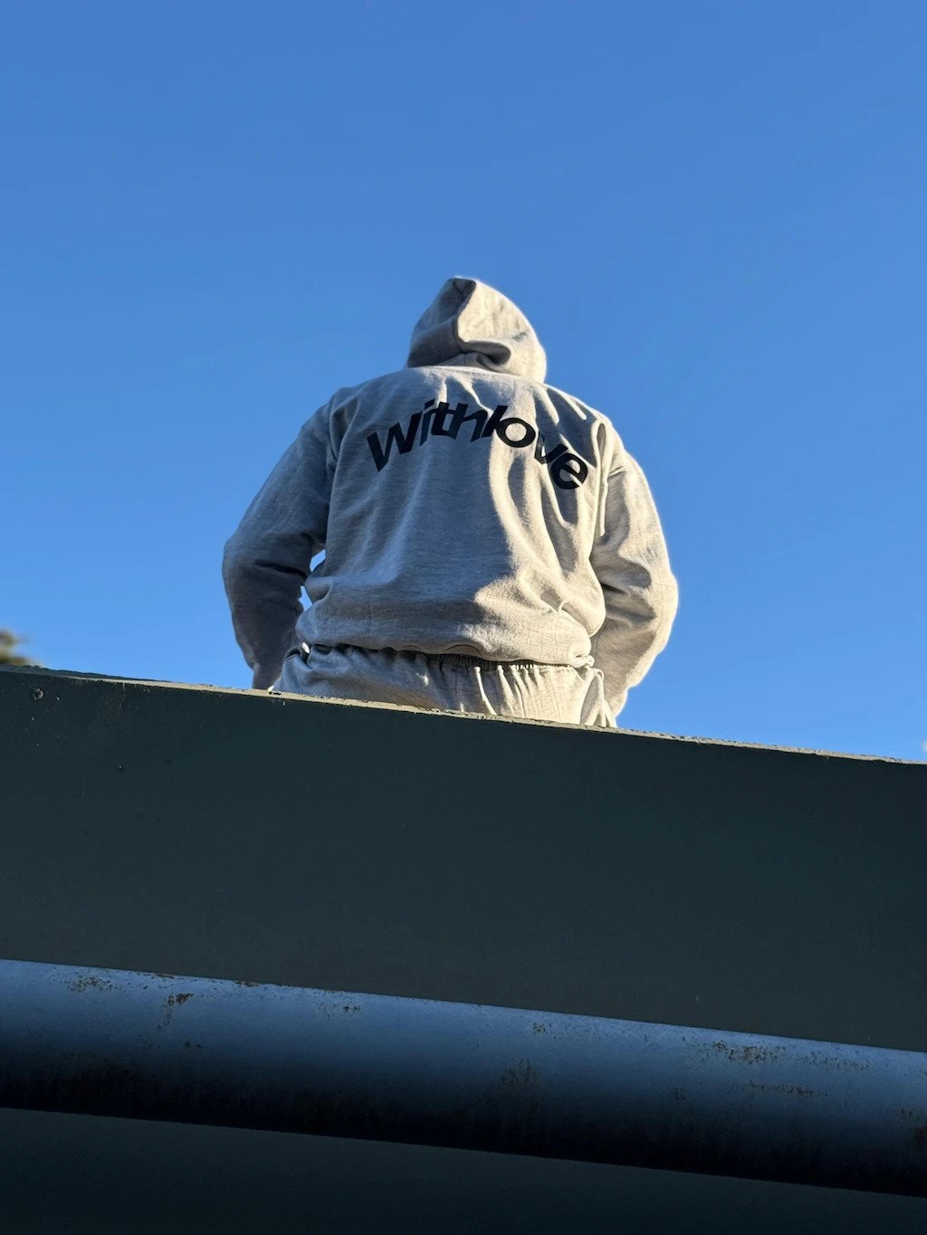 Canguro Hoodie Withlove (Unisex) X CURVA