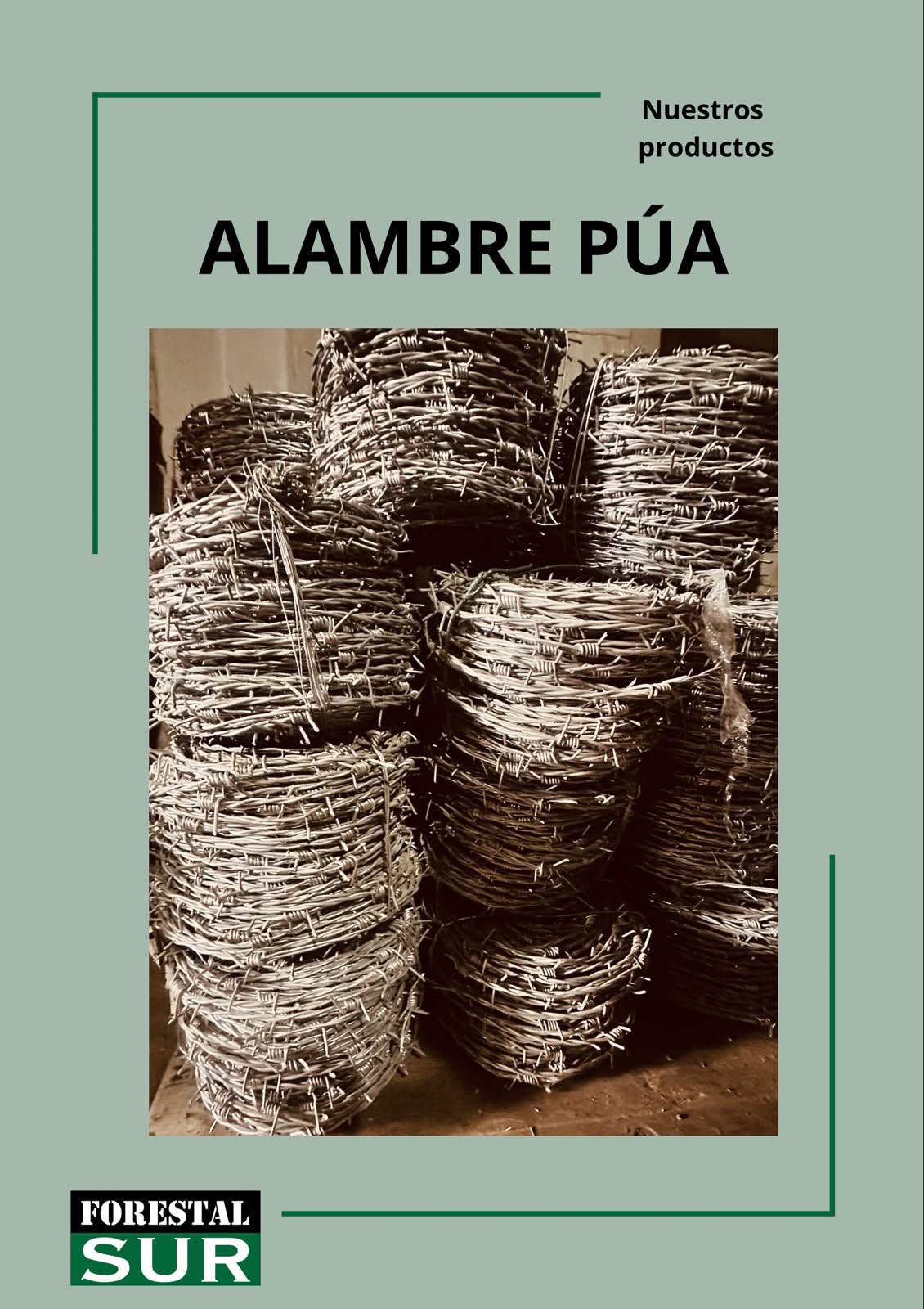 ALAMBRE DE PÚAS - FORESTAL SUR