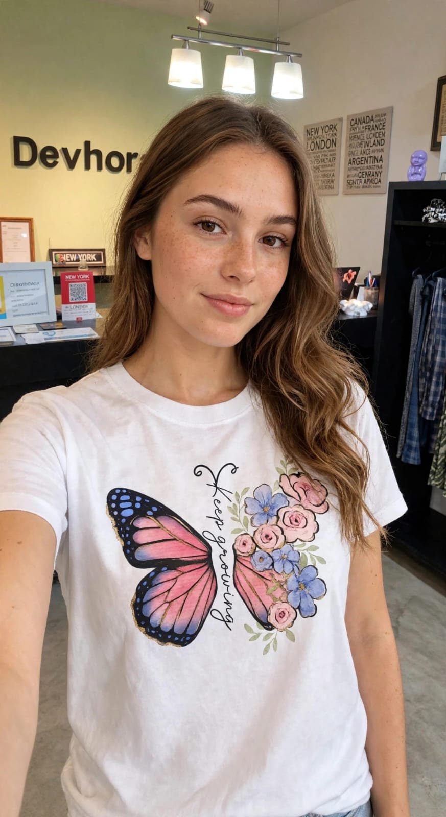 Remera de Algodón Estampada - devhoraindumentaria