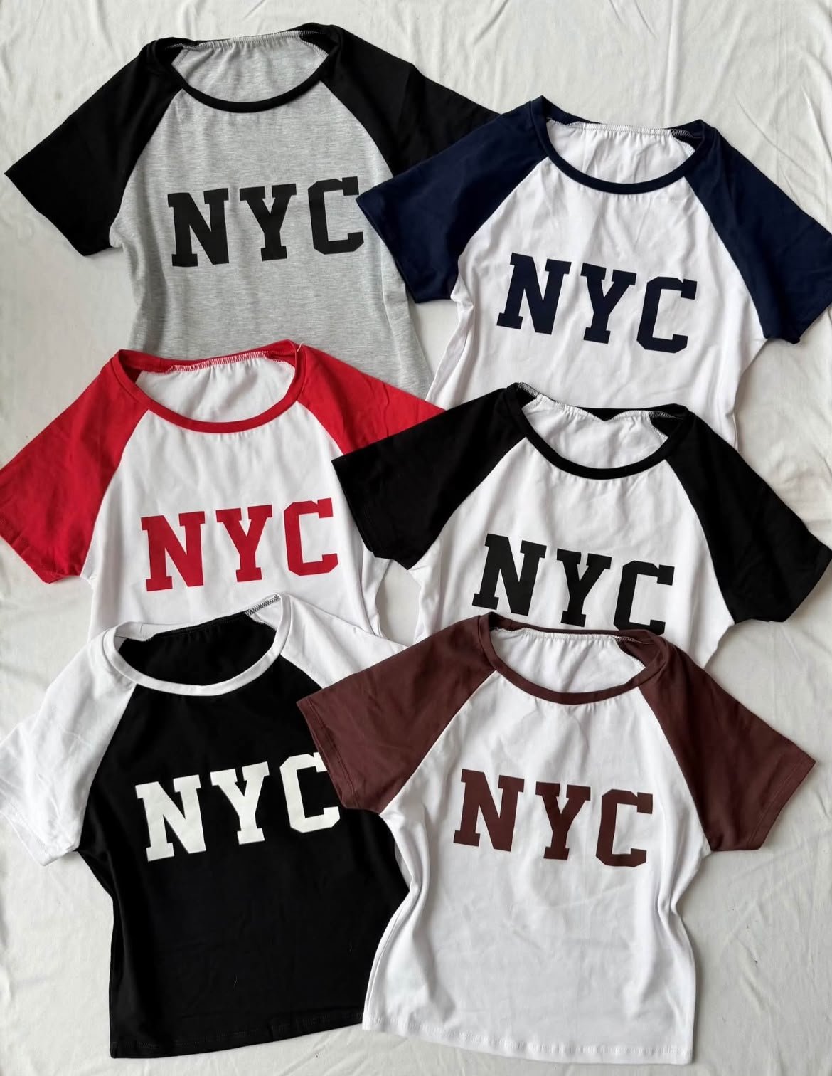 Remera NYC combinada - ZELVI