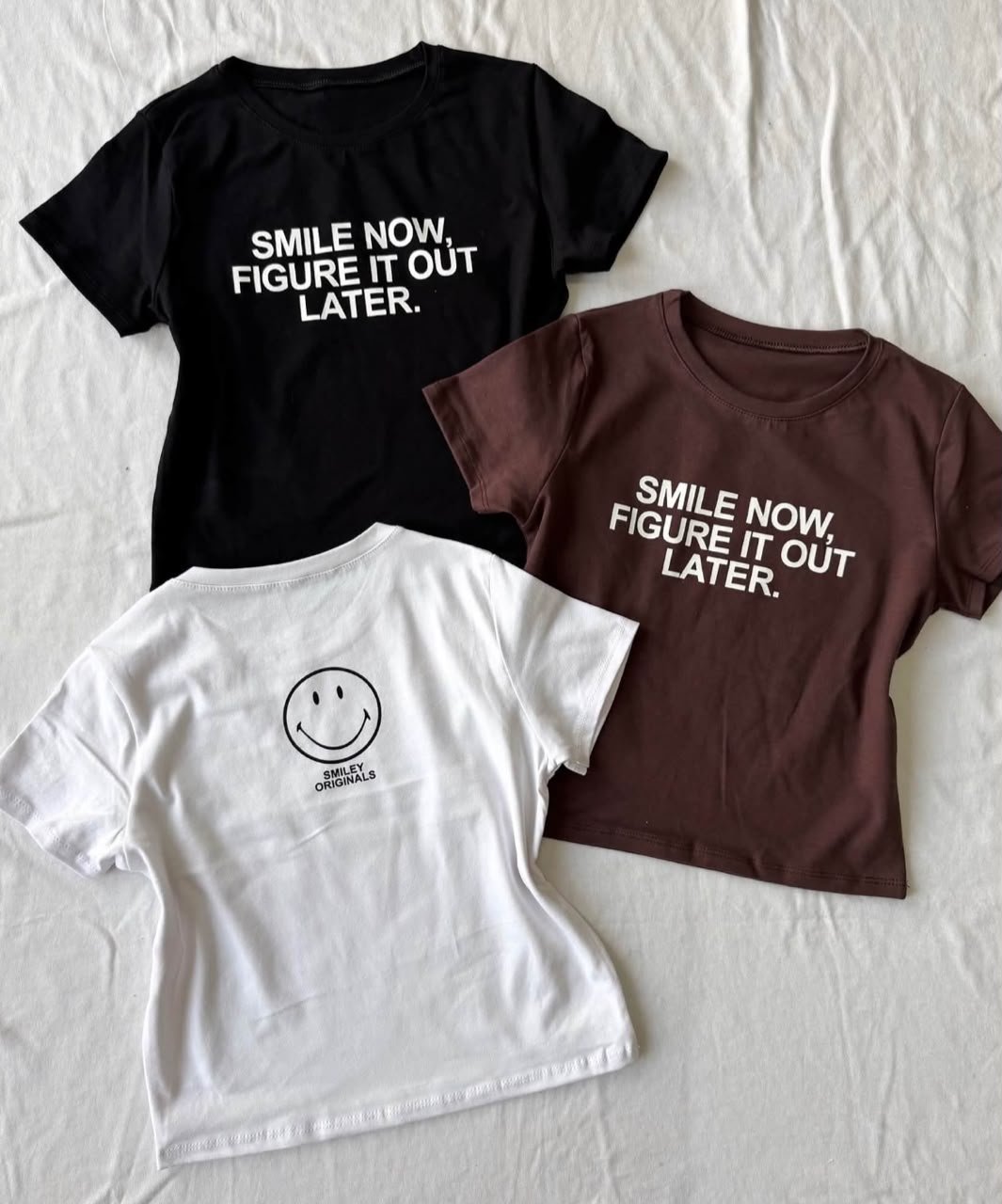 Remera smile crop - ZELVI