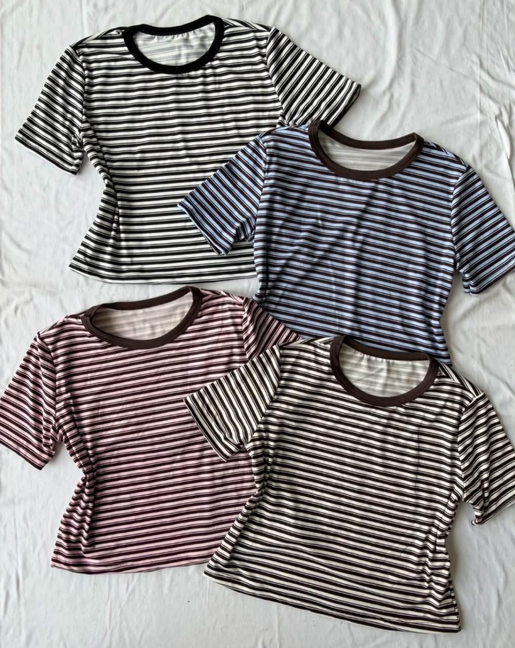 Remera rayada soft - ZELVI