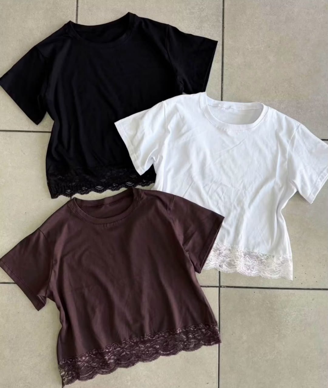 Crop Top Encaje - ZELVI