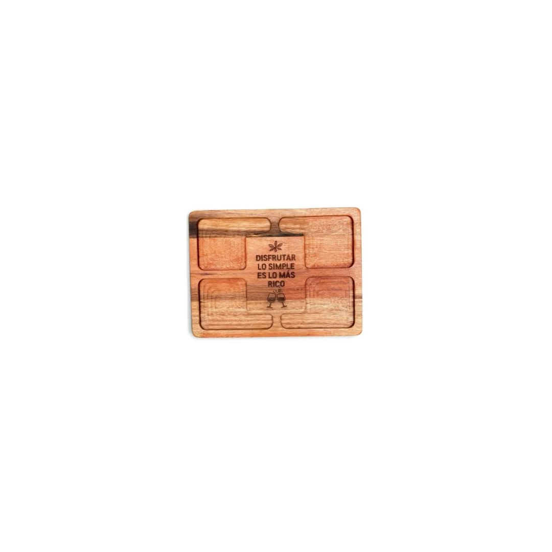 Tabla rectangular Frases / eucalipto
