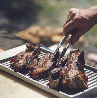Parrilla grill aluminio