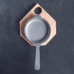 Provoletera aluminio con mango