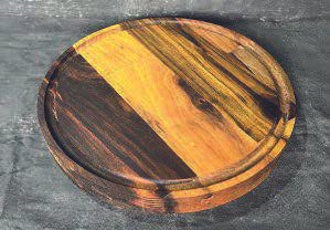 Plato redondo 3cm / laurel