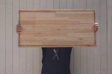 Tabla gourmet XL / eucalipto
